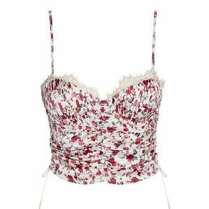 For Love & Lemons Victoria’s secret collab floral corset